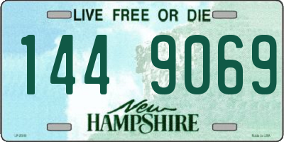 NH license plate 1449069