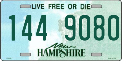 NH license plate 1449080