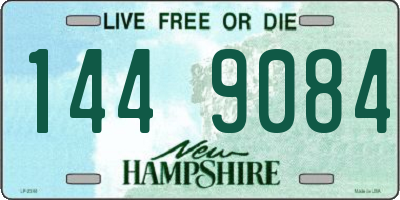 NH license plate 1449084