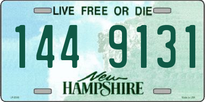 NH license plate 1449131