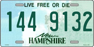 NH license plate 1449132