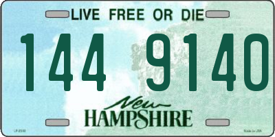 NH license plate 1449140