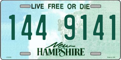 NH license plate 1449141