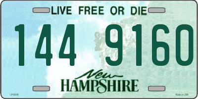 NH license plate 1449160
