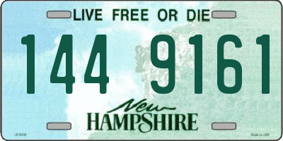 NH license plate 1449161
