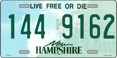 NH license plate 1449162