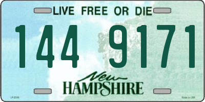 NH license plate 1449171