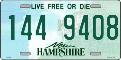 NH license plate 1449408