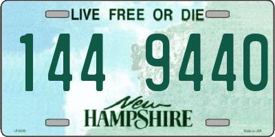 NH license plate 1449440