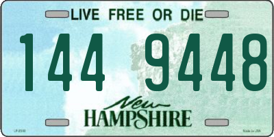 NH license plate 1449448