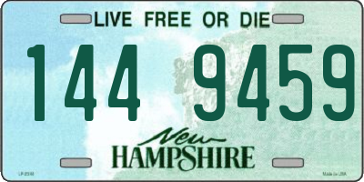NH license plate 1449459