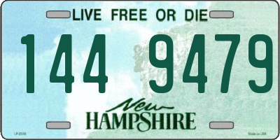NH license plate 1449479
