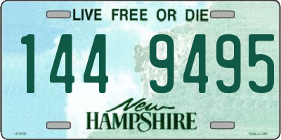 NH license plate 1449495