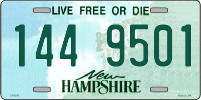 NH license plate 1449501