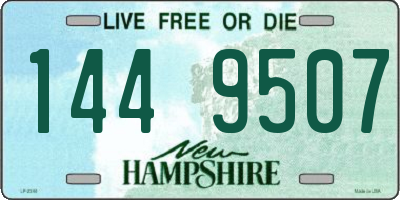 NH license plate 1449507