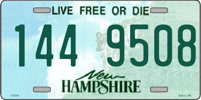 NH license plate 1449508