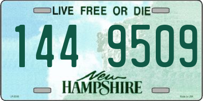 NH license plate 1449509