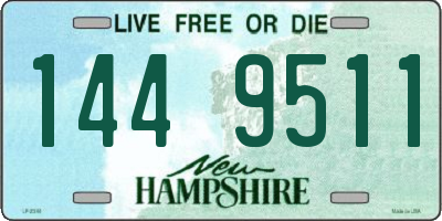 NH license plate 1449511