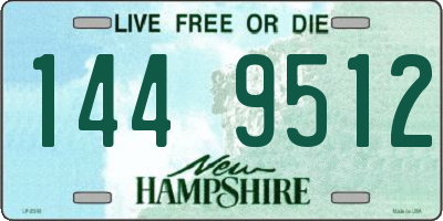 NH license plate 1449512