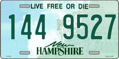NH license plate 1449527