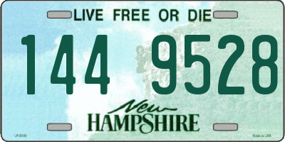 NH license plate 1449528