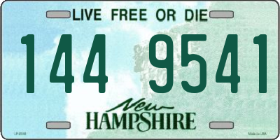 NH license plate 1449541
