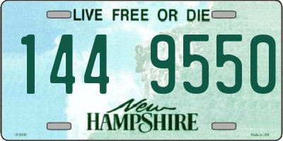 NH license plate 1449550