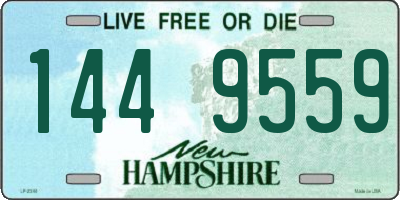 NH license plate 1449559