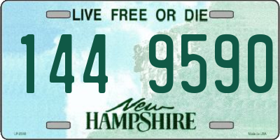 NH license plate 1449590