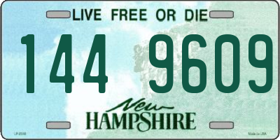 NH license plate 1449609