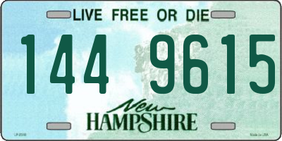 NH license plate 1449615