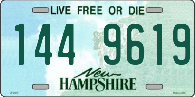 NH license plate 1449619
