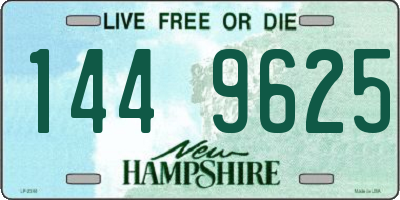 NH license plate 1449625