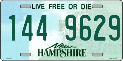 NH license plate 1449629