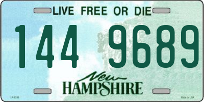 NH license plate 1449689