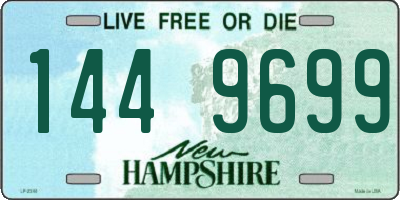 NH license plate 1449699