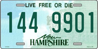 NH license plate 1449901