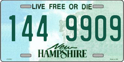 NH license plate 1449909