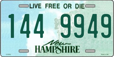 NH license plate 1449949