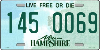 NH license plate 1450069