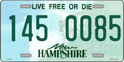 NH license plate 1450085