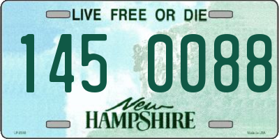 NH license plate 1450088