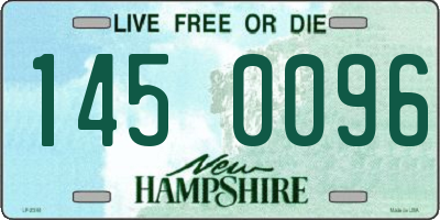 NH license plate 1450096
