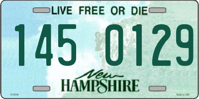 NH license plate 1450129