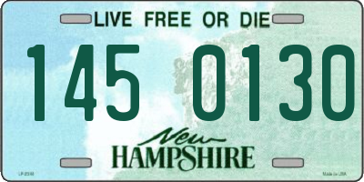 NH license plate 1450130