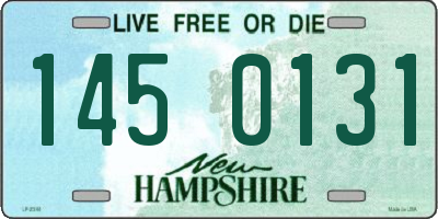 NH license plate 1450131