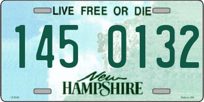 NH license plate 1450132