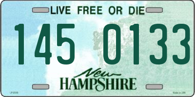 NH license plate 1450133