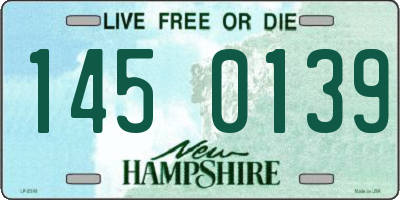 NH license plate 1450139