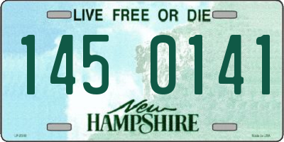 NH license plate 1450141